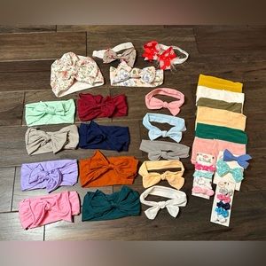🚫SOLD Baby girl hair accessories